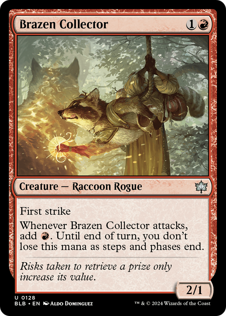 Brazen Collector [Bloomburrow] | The Gaming-Verse