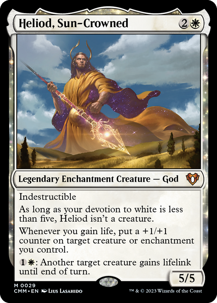 Heliod, Sun-Crowned [Commander Masters] | The Gaming-Verse