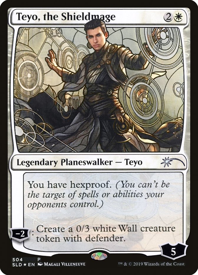 Teyo, the Shieldmage (Stained Glass) [Secret Lair Drop Promos] | The Gaming-Verse