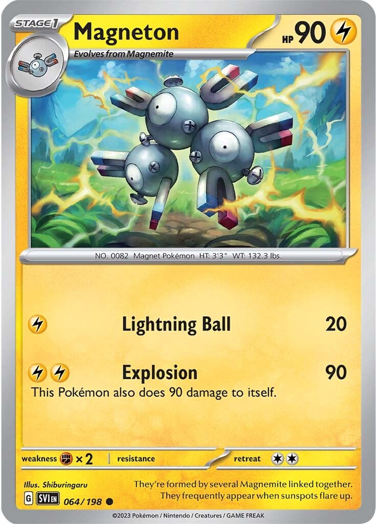 Magneton (064/198) [Scarlet & Violet: Base Set] | The Gaming-Verse