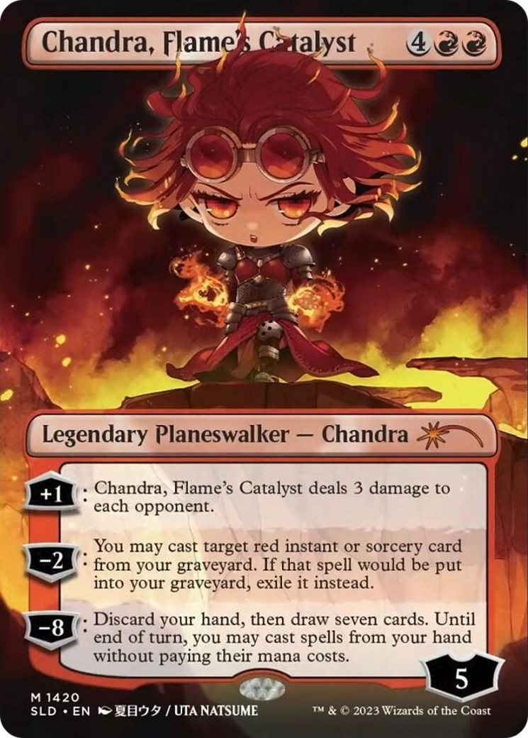 Chandra, Flame's Catalyst (Rainbow Foil) [Secret Lair Drop Series] | The Gaming-Verse