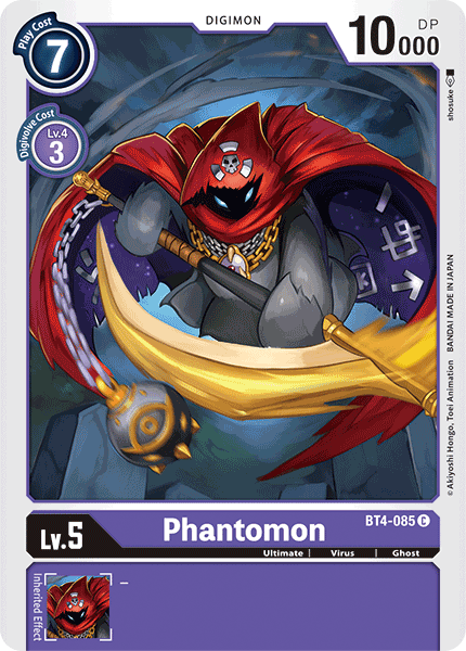 Phantomon [BT4-085] [Great Legend] | The Gaming-Verse