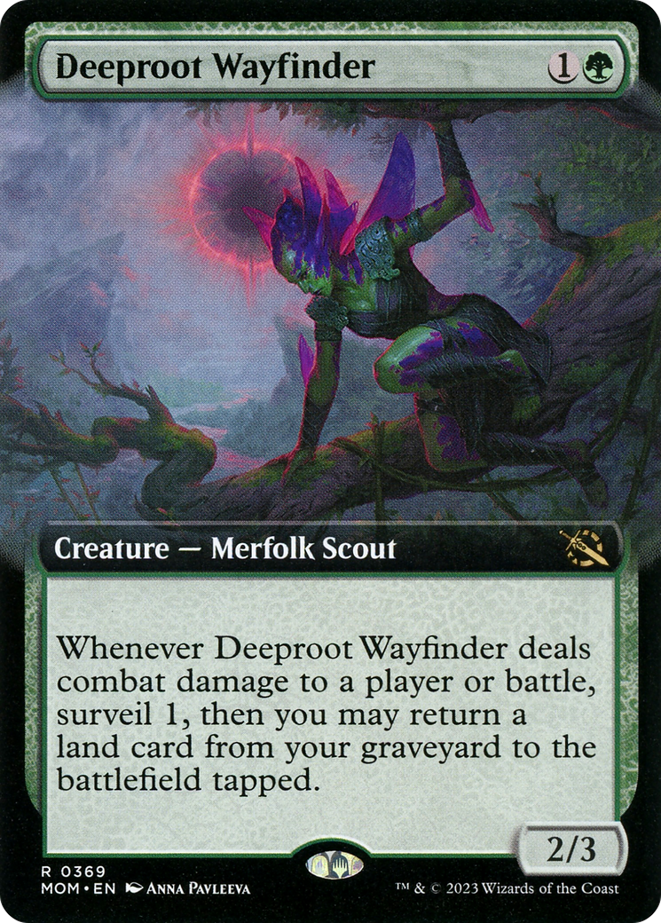 Deeproot Wayfinder (Extended Art) [March of the Machine] | The Gaming-Verse