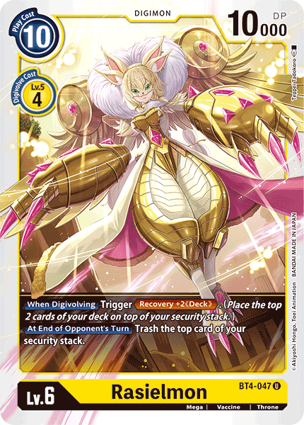 Rasielmon [BT4-047] [Great Legend] | The Gaming-Verse