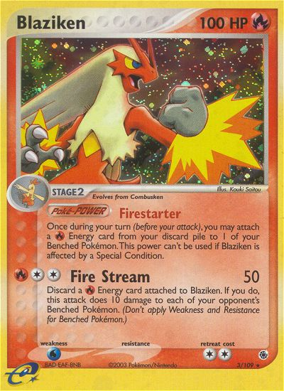 Blaziken (3/109) [EX: Ruby & Sapphire] | The Gaming-Verse