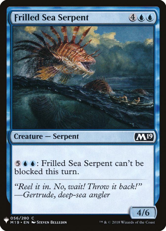 Frilled Sea Serpent [Mystery Booster] | The Gaming-Verse