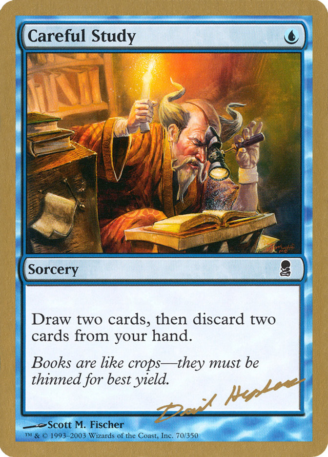 Careful Study (Dave Humpherys) [World Championship Decks 2003] | The Gaming-Verse