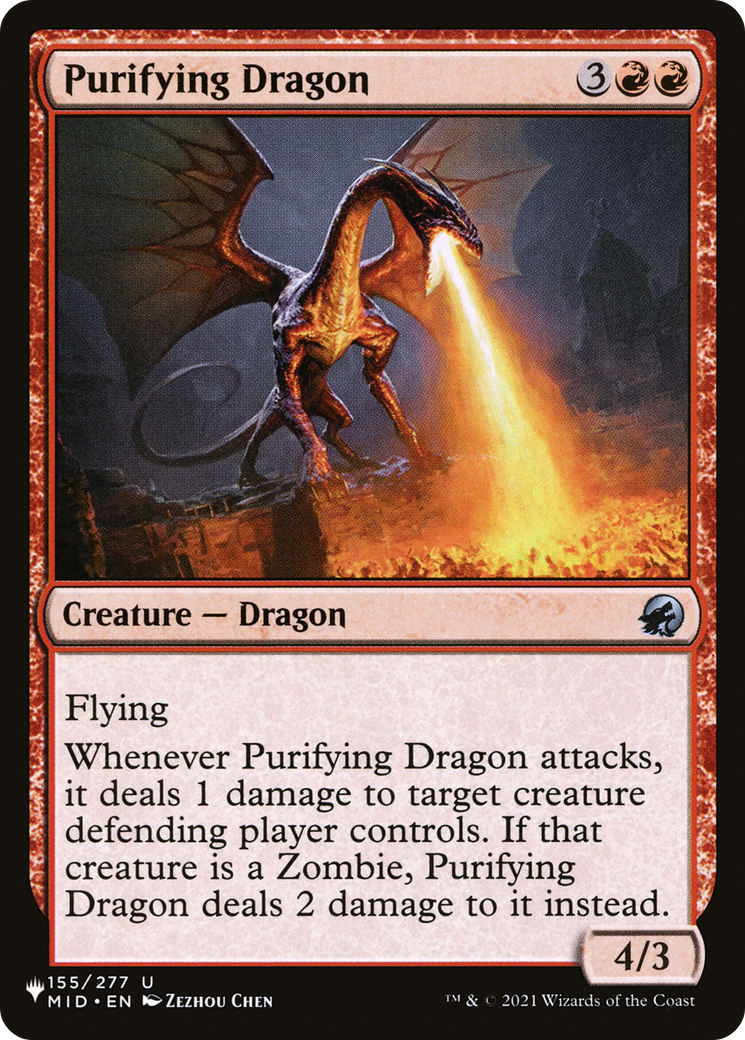 Purifying Dragon [The List Reprints] | The Gaming-Verse