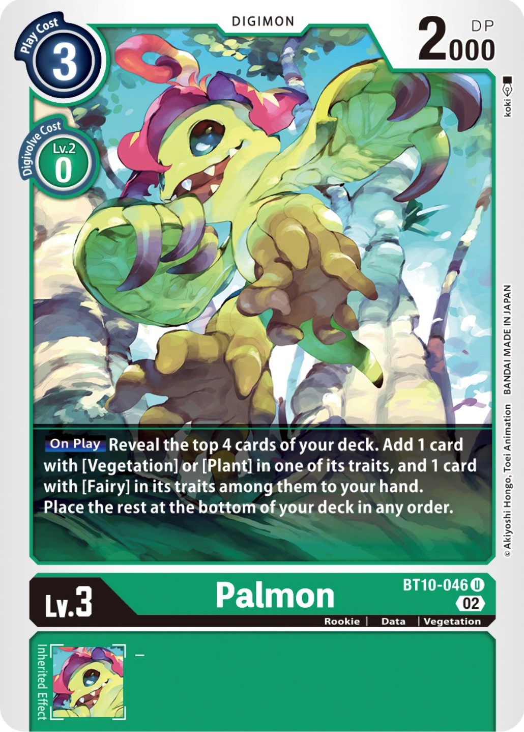 Palmon [BT10-046] [Xros Encounter] | The Gaming-Verse