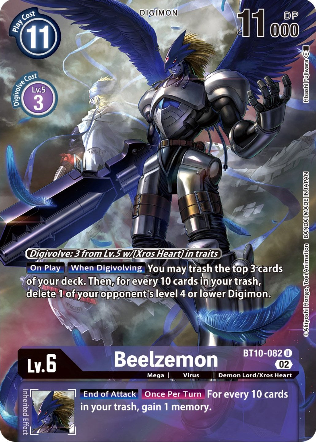 Beelzemon [BT10-082] (Alternate Art) [Xros Encounter] | The Gaming-Verse