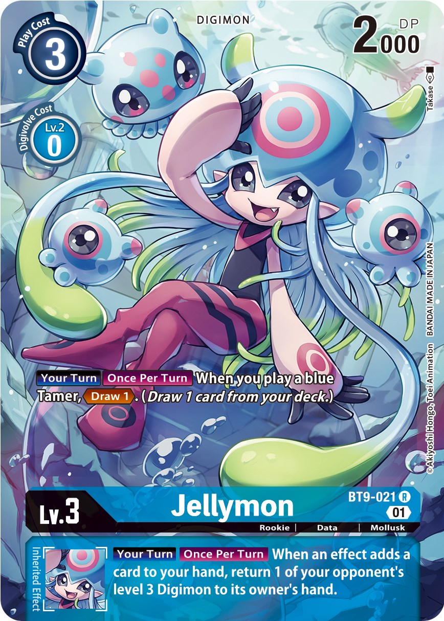 Jellymon [BT9-021] (Alternate Art) [X Record] | The Gaming-Verse