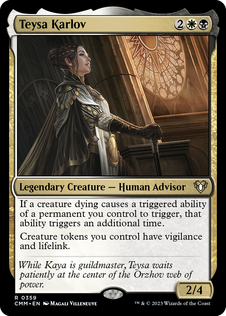 Teysa Karlov [Commander Masters] | The Gaming-Verse