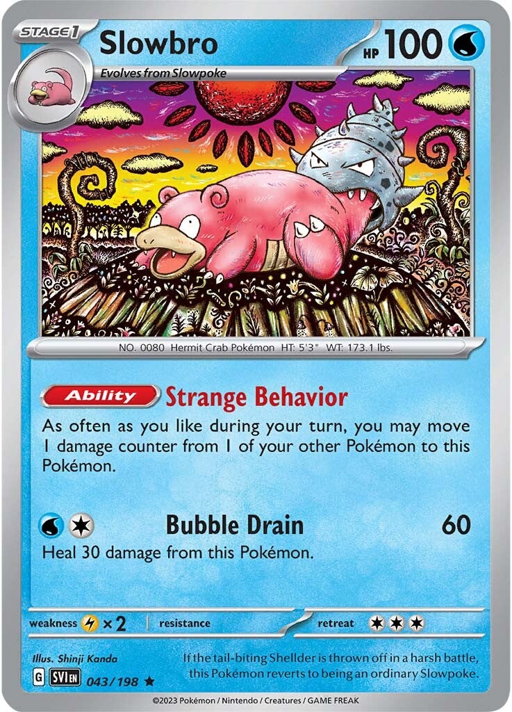 Slowbro (043/198) [Scarlet & Violet: Base Set] | The Gaming-Verse