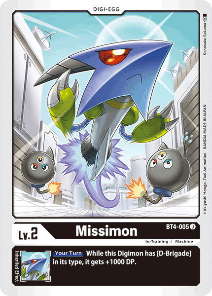 Missimon [BT4-005] [Great Legend] | The Gaming-Verse