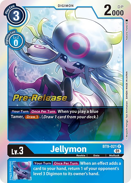 Jellymon [BT9-021] [X Record Pre-Release Promos] | The Gaming-Verse