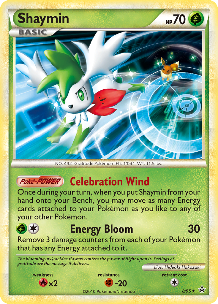 Shaymin (8/95) [HeartGold & SoulSilver: Unleashed] | The Gaming-Verse