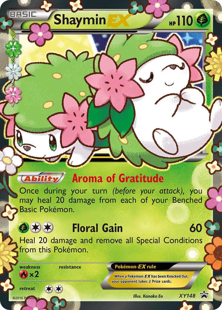 Shaymin EX (XY148) [XY: Black Star Promos] | The Gaming-Verse