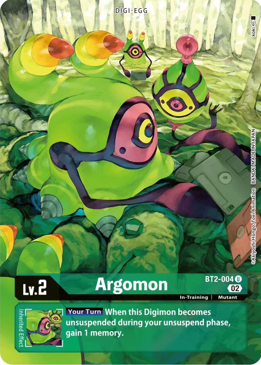 Argomon [BT2-004] (Alternate Art) [Starter Deck: Beelzemon Advanced Deck Set] | The Gaming-Verse