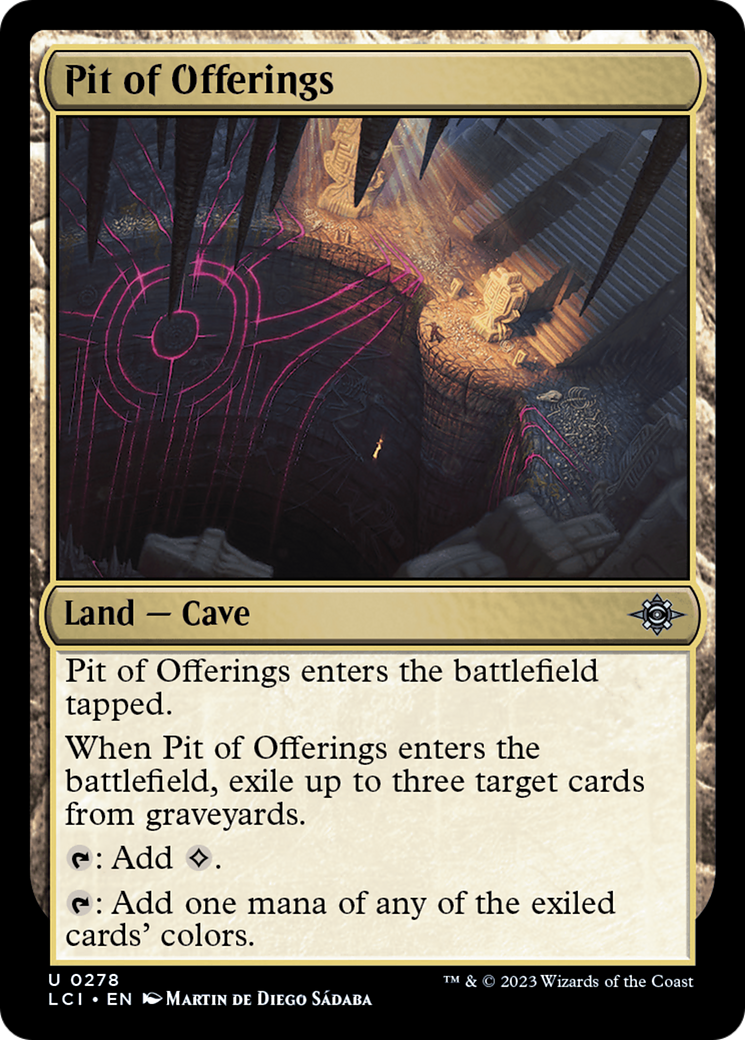 Pit of Offerings [The Lost Caverns of Ixalan] | The Gaming-Verse