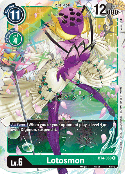 Lotosmon [BT4-060] [Great Legend] | The Gaming-Verse