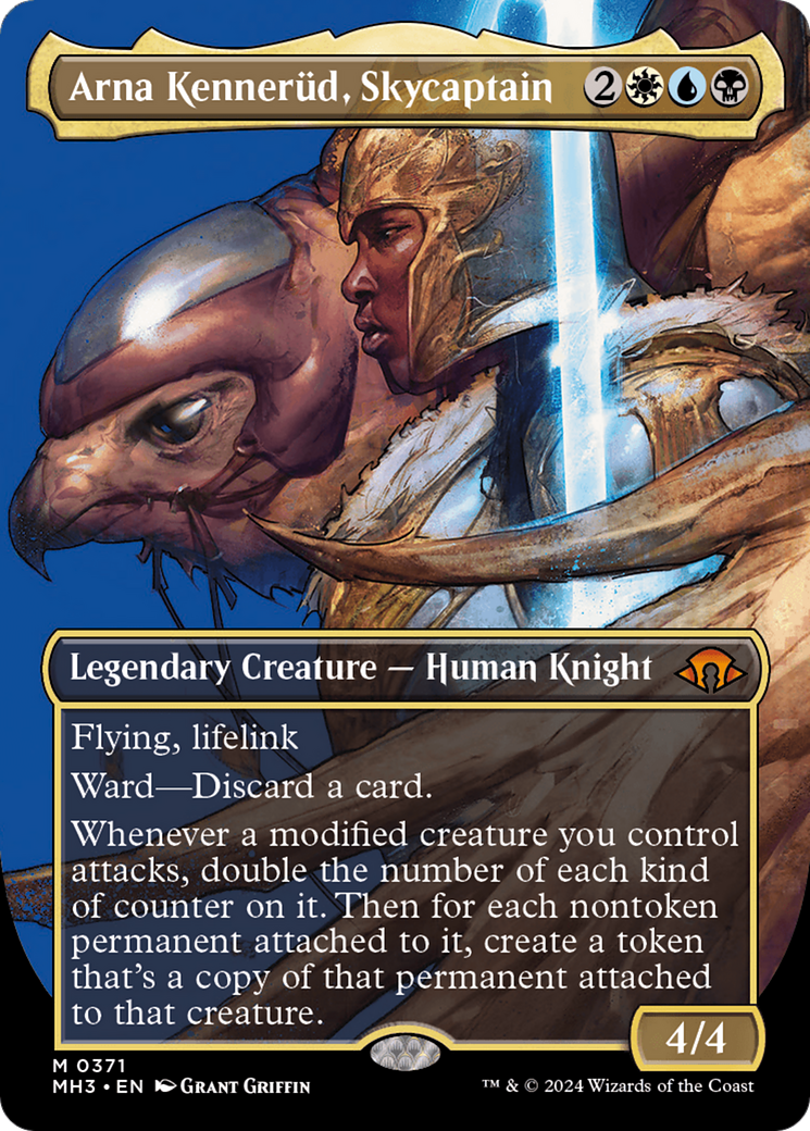 Arna Kennerud, Skycaptain (Borderless) [Modern Horizons 3] | The Gaming-Verse