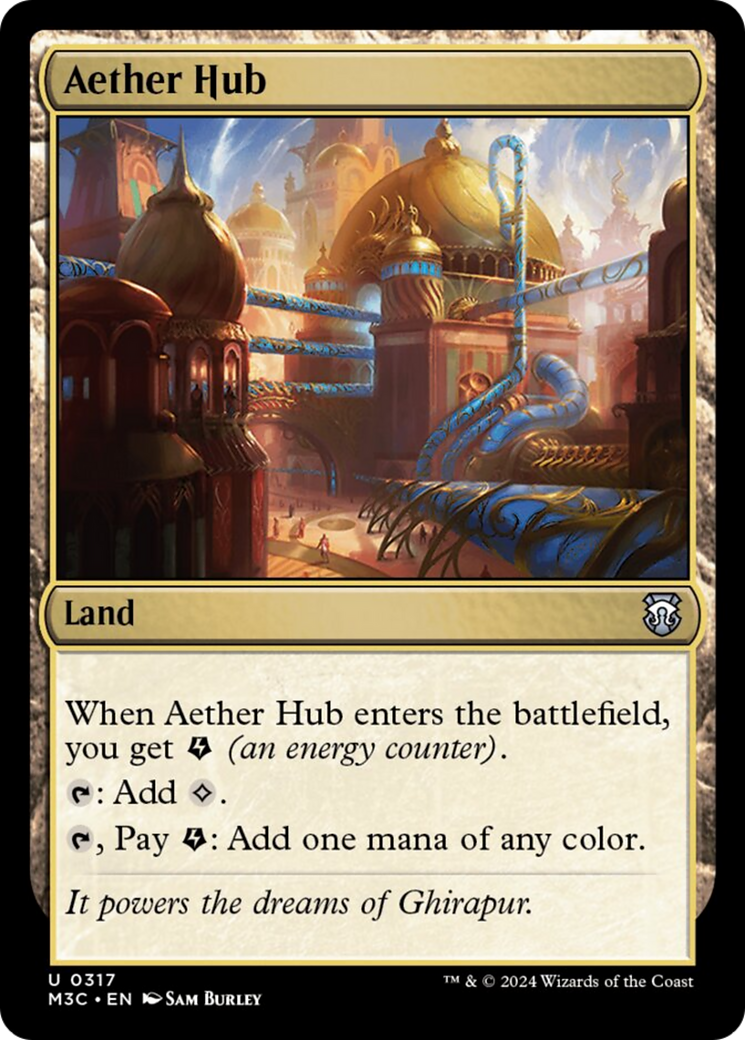 Aether Hub [Modern Horizons 3 Commander] | The Gaming-Verse