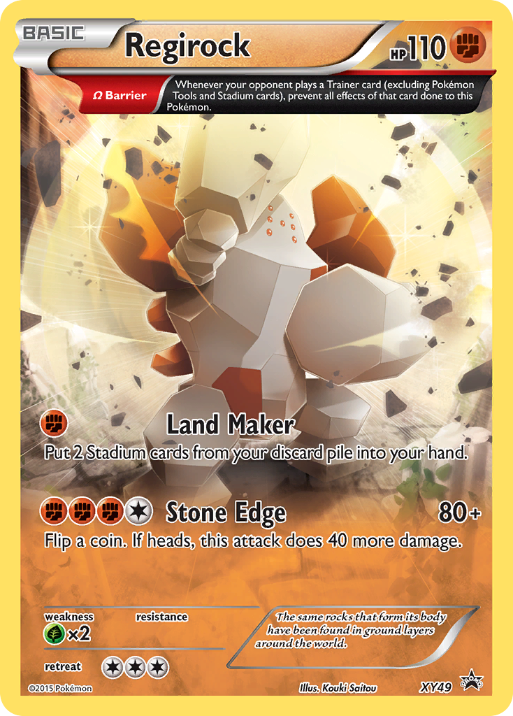 Regirock (XY49) [XY: Black Star Promos] | The Gaming-Verse