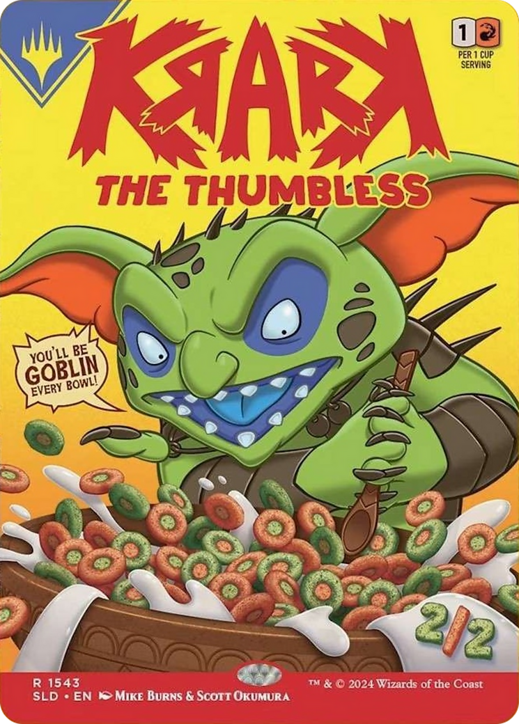 Krark, the Thumbless (Rainbow Foil) [Secret Lair Drop Series] | The Gaming-Verse