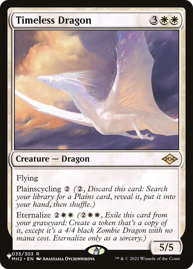 Timeless Dragon [The List Reprints] | The Gaming-Verse