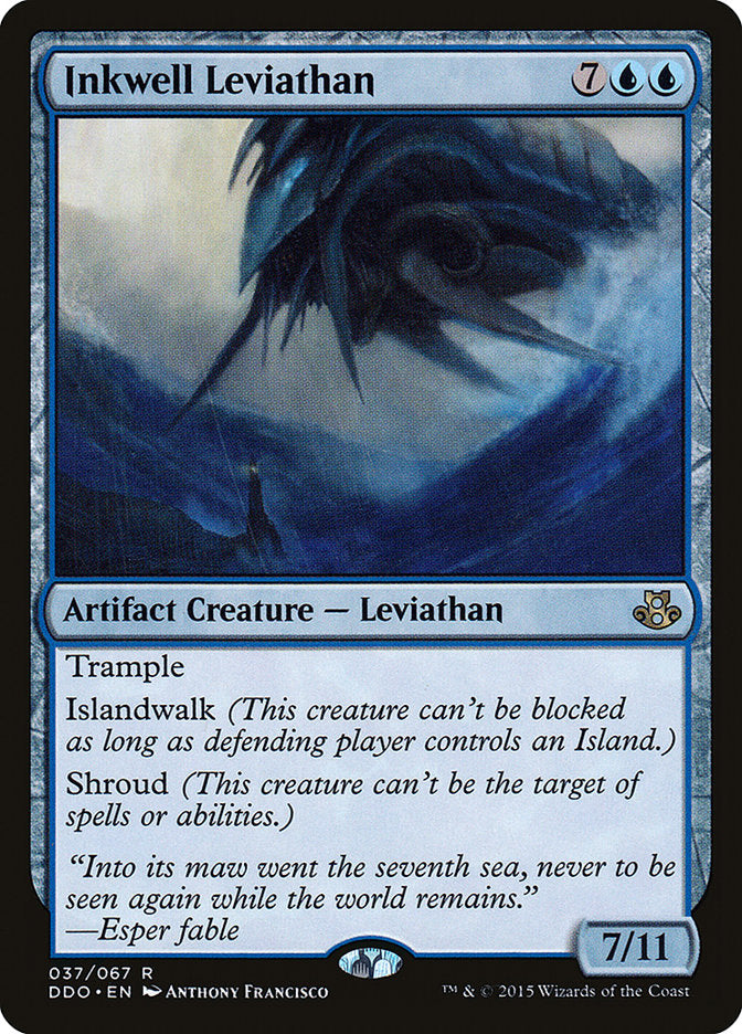Inkwell Leviathan [Duel Decks: Elspeth vs. Kiora] | The Gaming-Verse