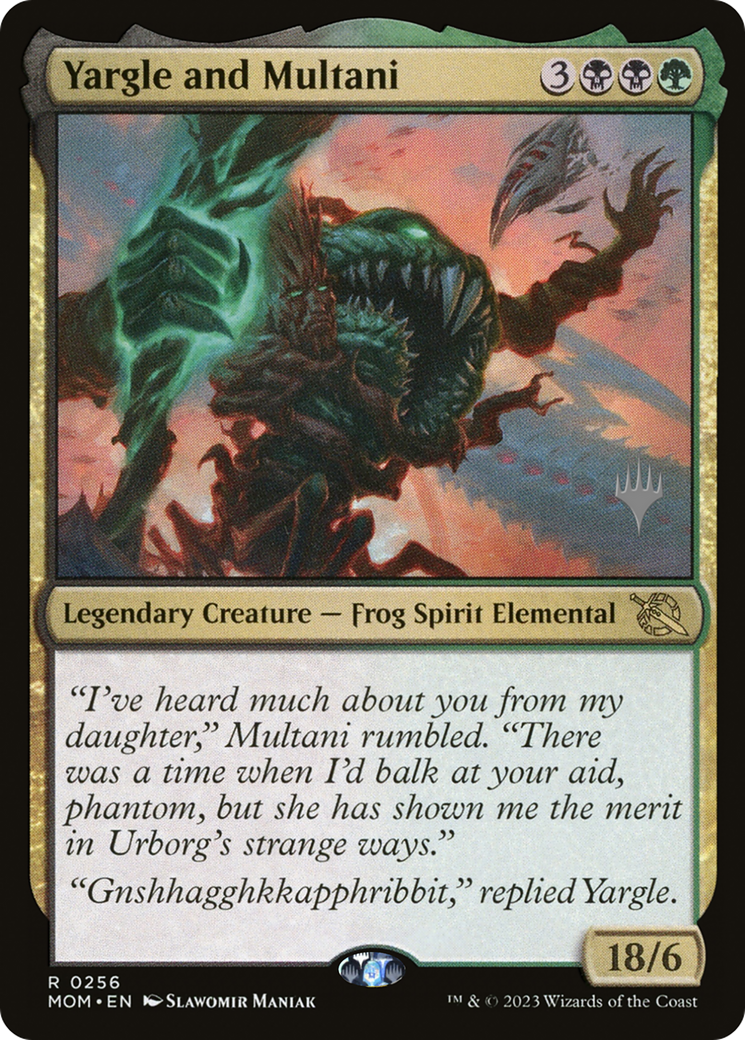 Yargle and Multani (Promo Pack) [March of the Machine Promos] | The Gaming-Verse