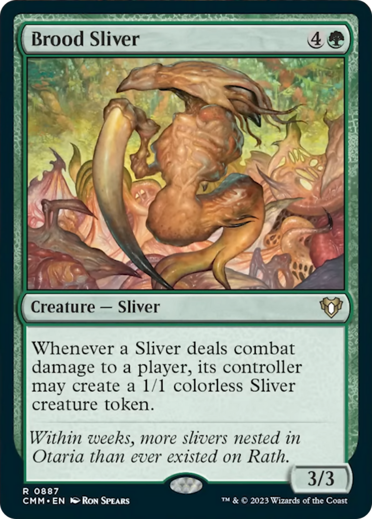 Brood Sliver [Commander Masters] | The Gaming-Verse