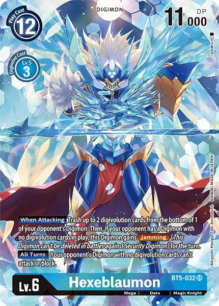 Hexeblaumon [BT5-032] (Alternate Art) [Dimensional Phase] | The Gaming-Verse