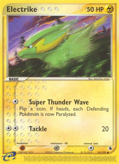 Electrike (53/109) [EX: Ruby & Sapphire] | The Gaming-Verse