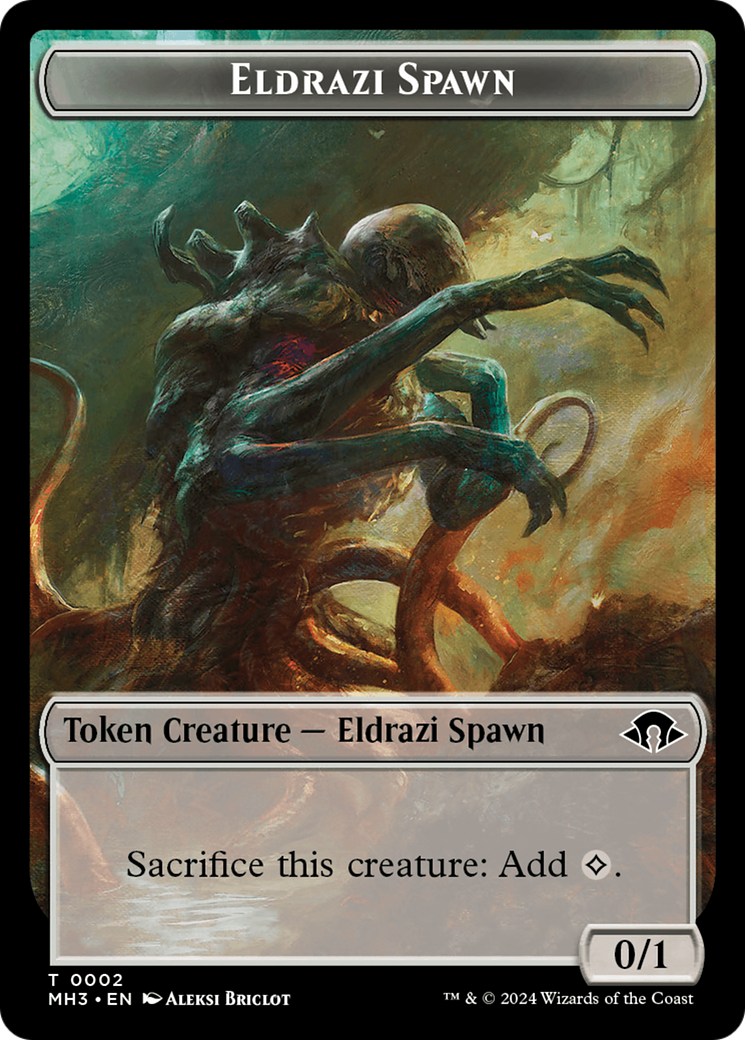 Eldrazi Spawn // Gremlin Double-Sided Token [Modern Horizons 3 Tokens] | The Gaming-Verse