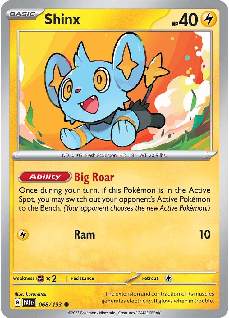 Shinx (068/193) [Scarlet & Violet: Paldea Evolved] | The Gaming-Verse