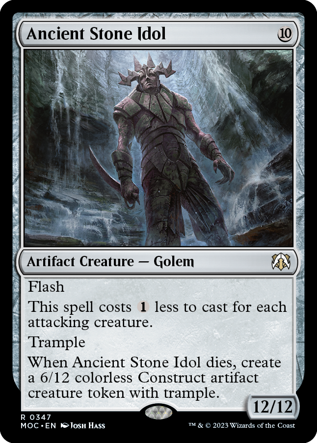 Ancient Stone Idol [March of the Machine Commander] | The Gaming-Verse