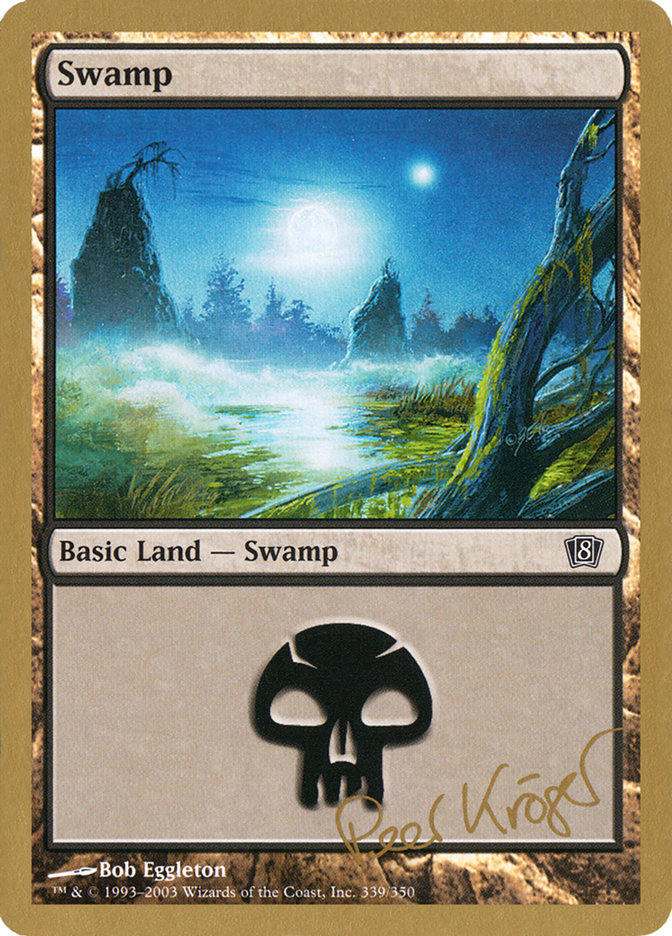 Swamp (pk339) (Peer Kroger) [World Championship Decks 2003] | The Gaming-Verse