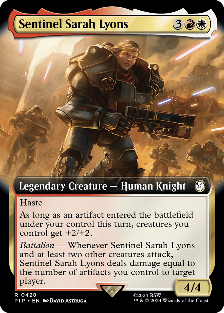 Sentinel Sarah Lyons (Extended Art) [Fallout] | The Gaming-Verse