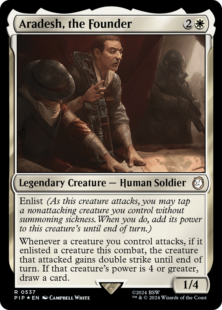 Aradesh, the Founder (Surge Foil) [Fallout] | The Gaming-Verse