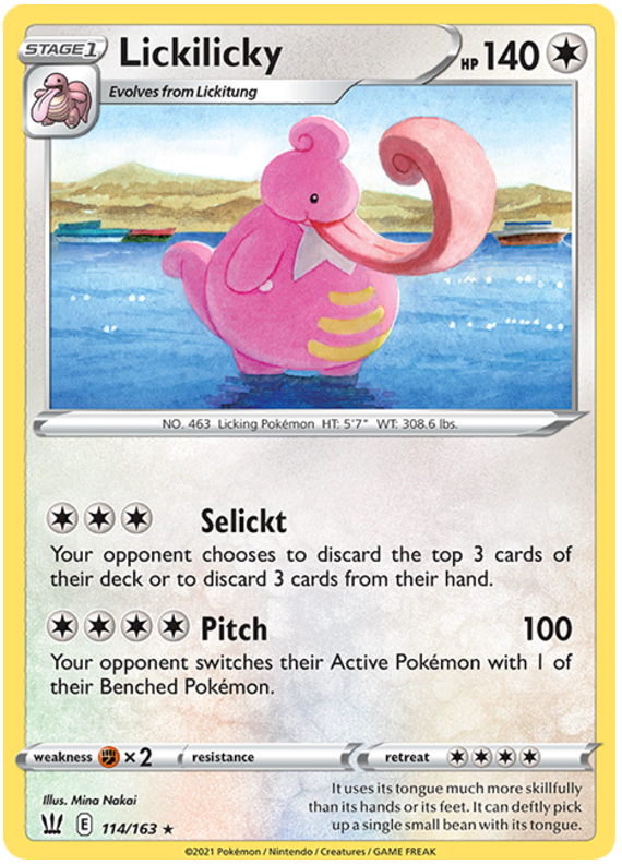 Lickilicky (114/163) [Sword & Shield: Battle Styles] | The Gaming-Verse