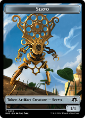 Aetherborn // Servo Double-Sided Token [Modern Horizons 3 Commander Tokens] | The Gaming-Verse