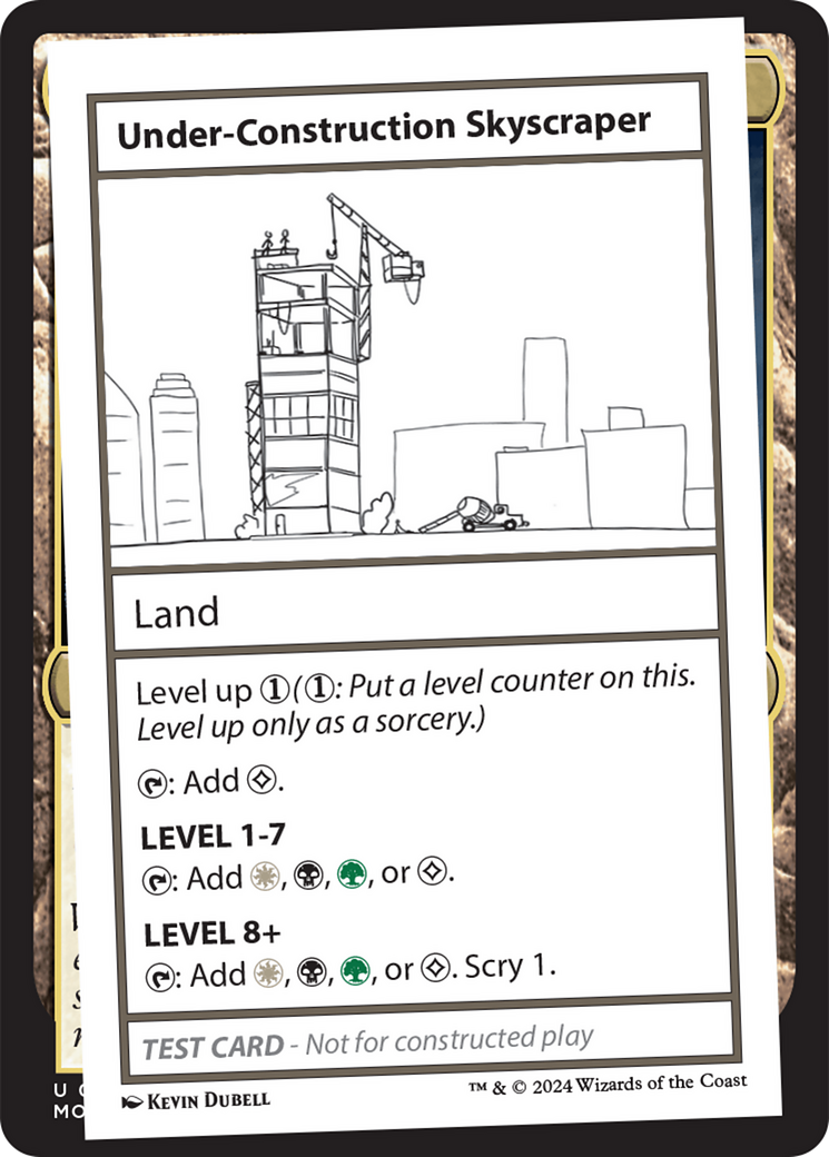 Under-Construction Skyscraper [Mystery Booster 2 Playtest Cards] | The Gaming-Verse