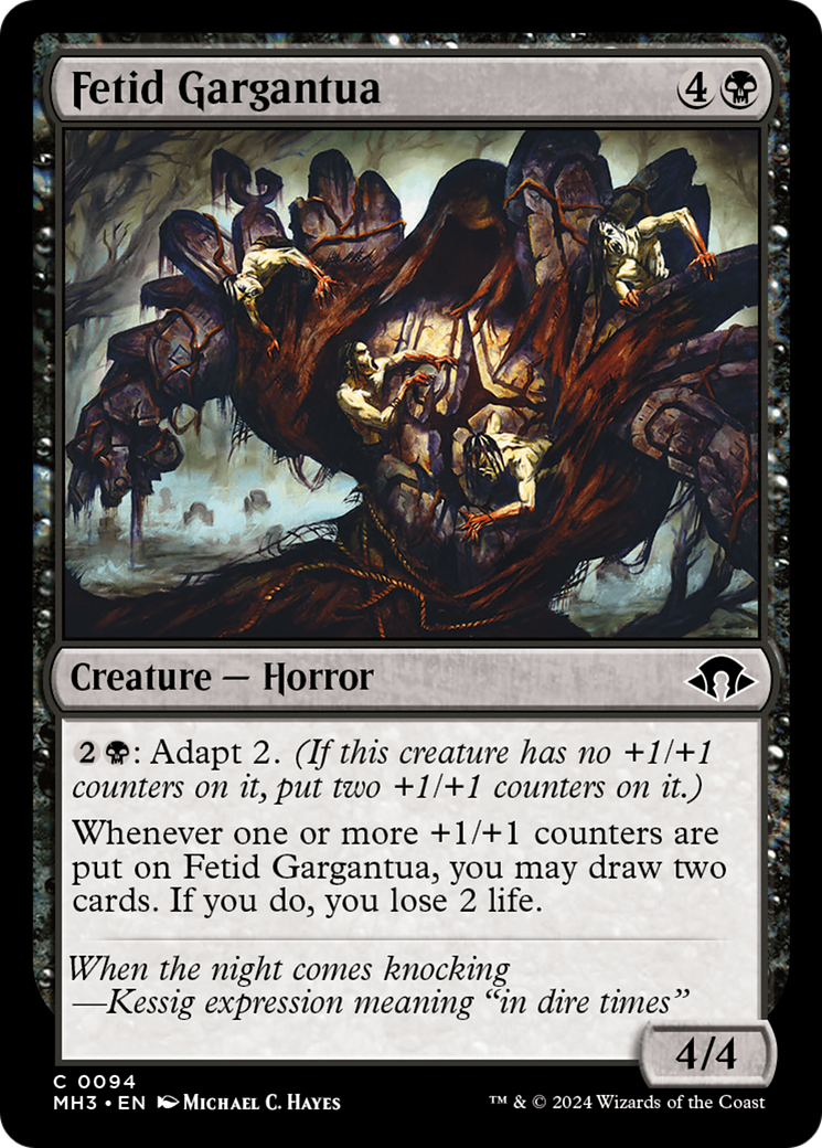 Fetid Gargantua [Modern Horizons 3] | The Gaming-Verse