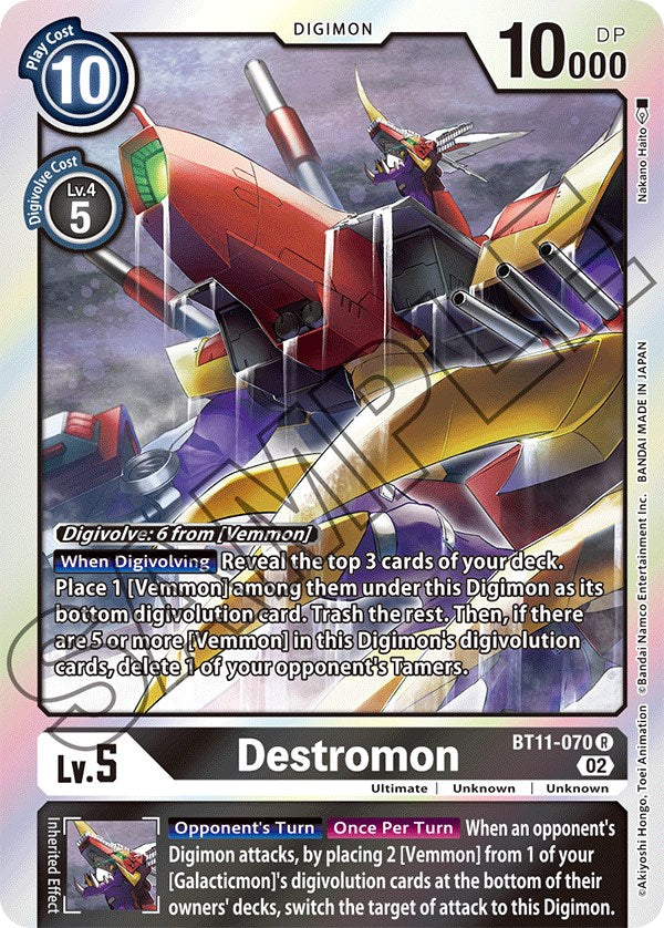 Destromon [BT11-070] [Dimensional Phase] | The Gaming-Verse