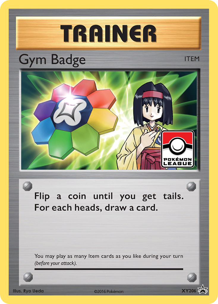 Gym Badge (XY206) (Erika) [XY: Black Star Promos] | The Gaming-Verse