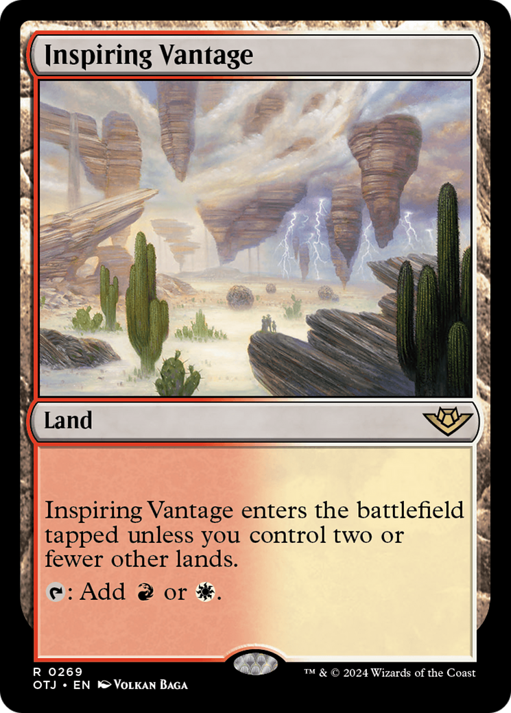 Inspiring Vantage [Outlaws of Thunder Junction] | The Gaming-Verse