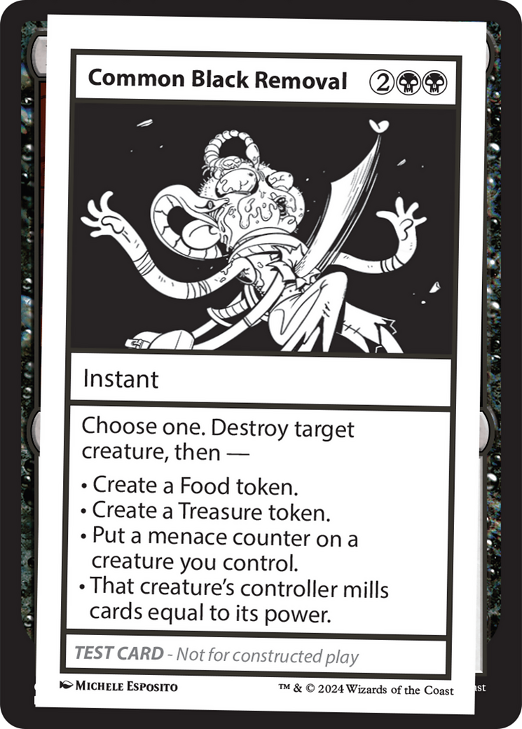 Common Black Removal [Mystery Booster 2 Playtest Cards] | The Gaming-Verse