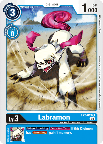 Labramon [EX2-013] [Digital Hazard] | The Gaming-Verse