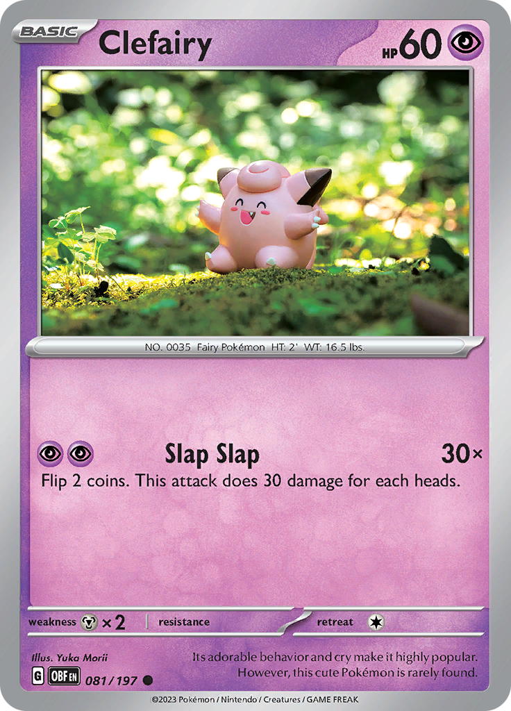 Clefairy (081/197) [Scarlet & Violet: Obsidian Flames] | The Gaming-Verse